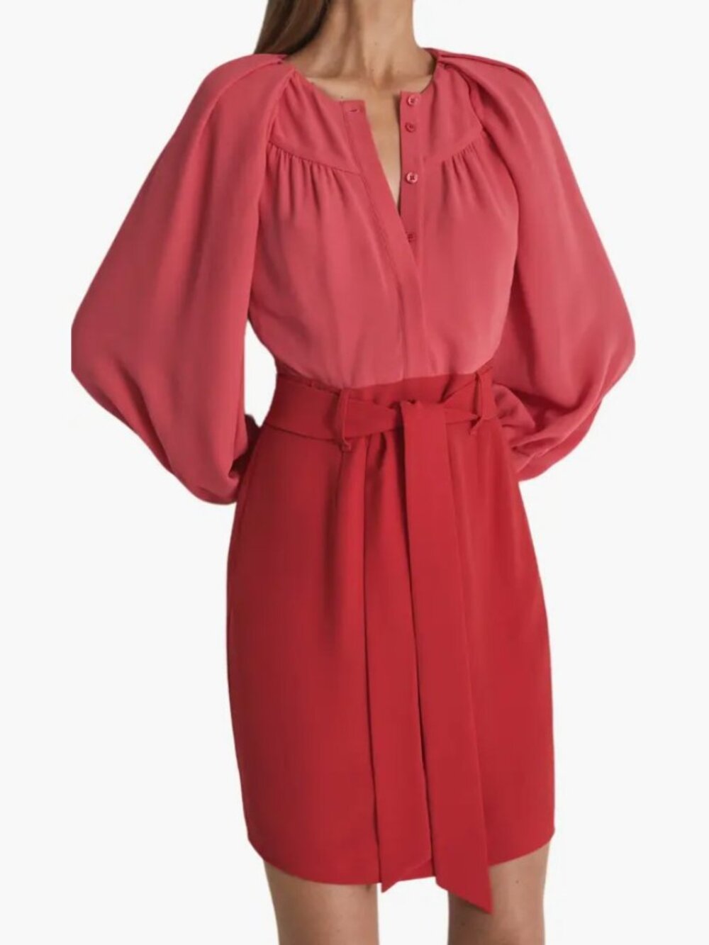 NWT Valentina Colour Clash Mini Dress